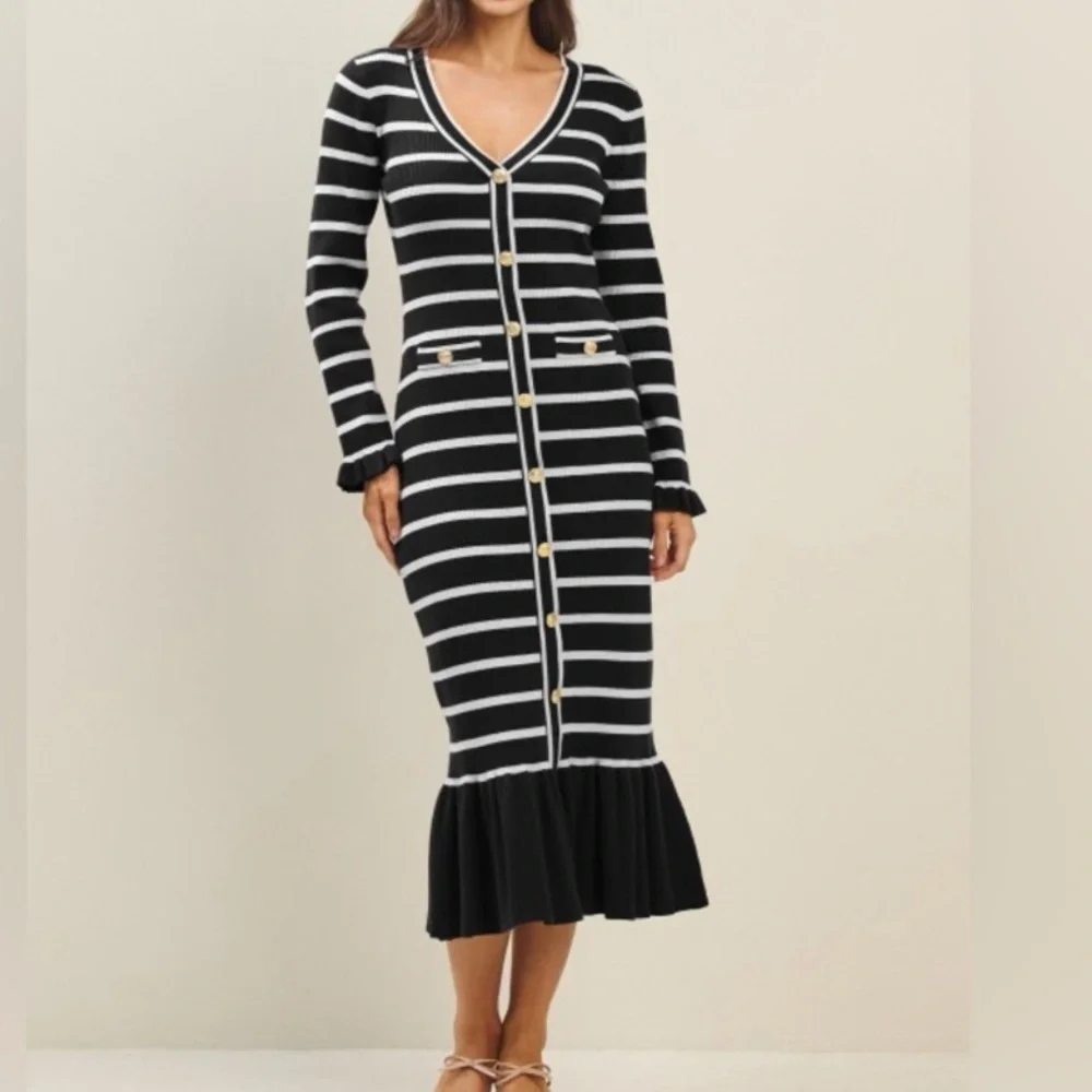 Cara Cara Marina Midi Dress Medium - Picture 2 of 4